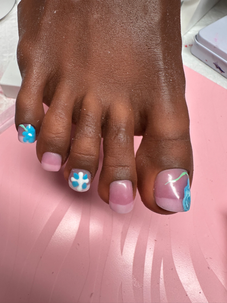 Gel Pedicure