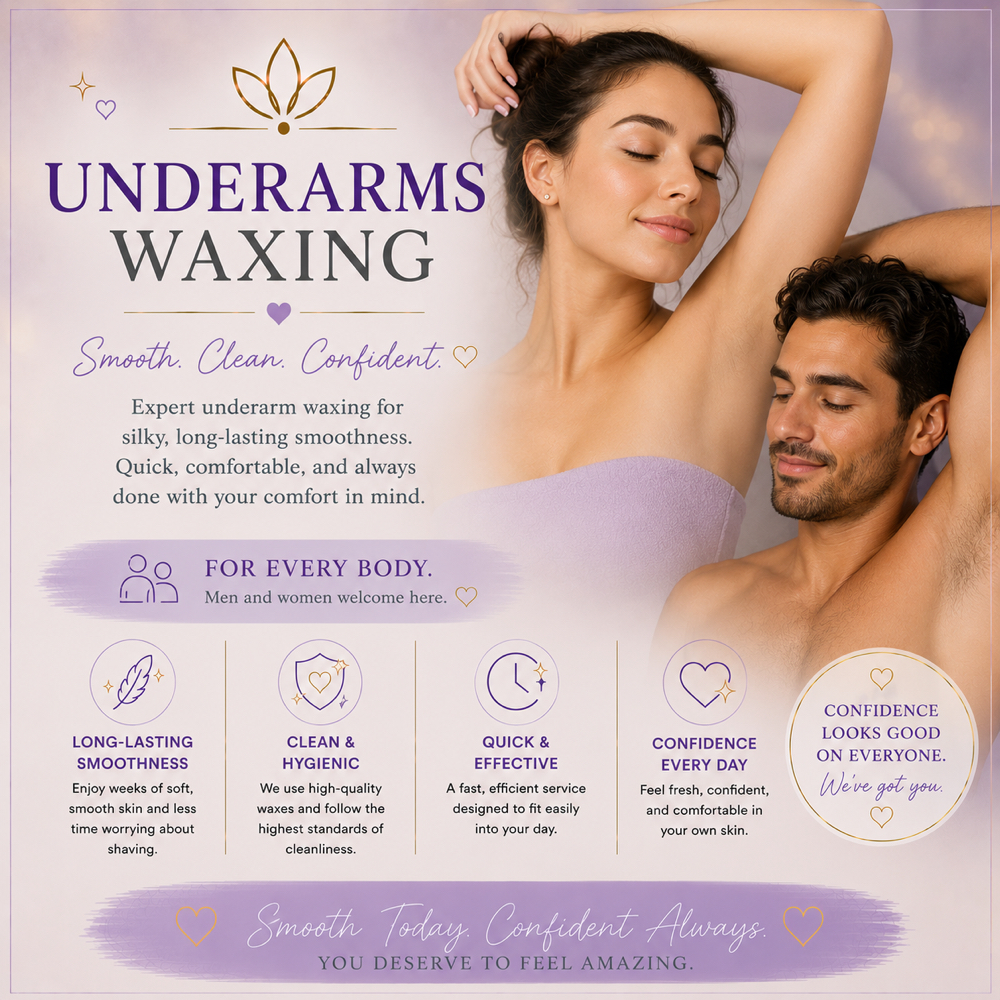 Underarms Wax at Sabrina’s Spa Shop in Spring Hill, FL