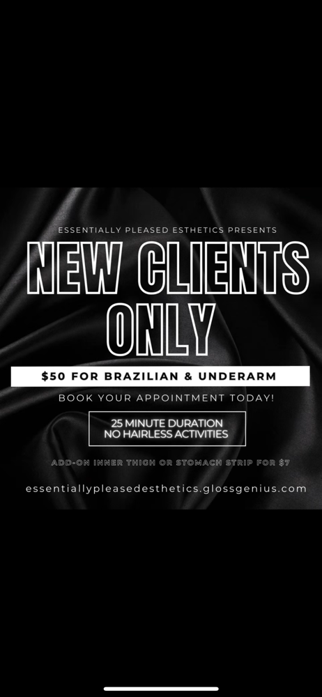 New Client Brazillian + Underarm