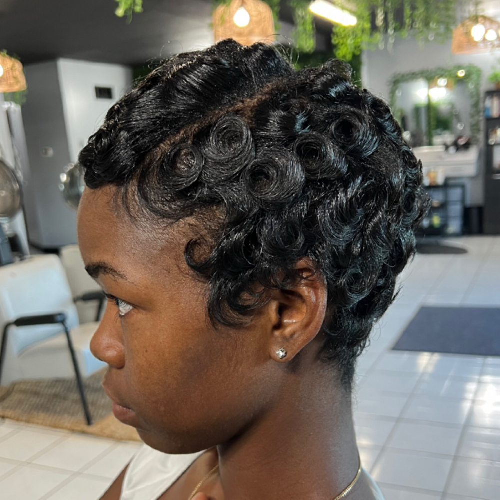 Relaxed: Pixie Shampoo & Style at ToyaDee   TheStylist at Salon Forty-One in Cincinnati, OH