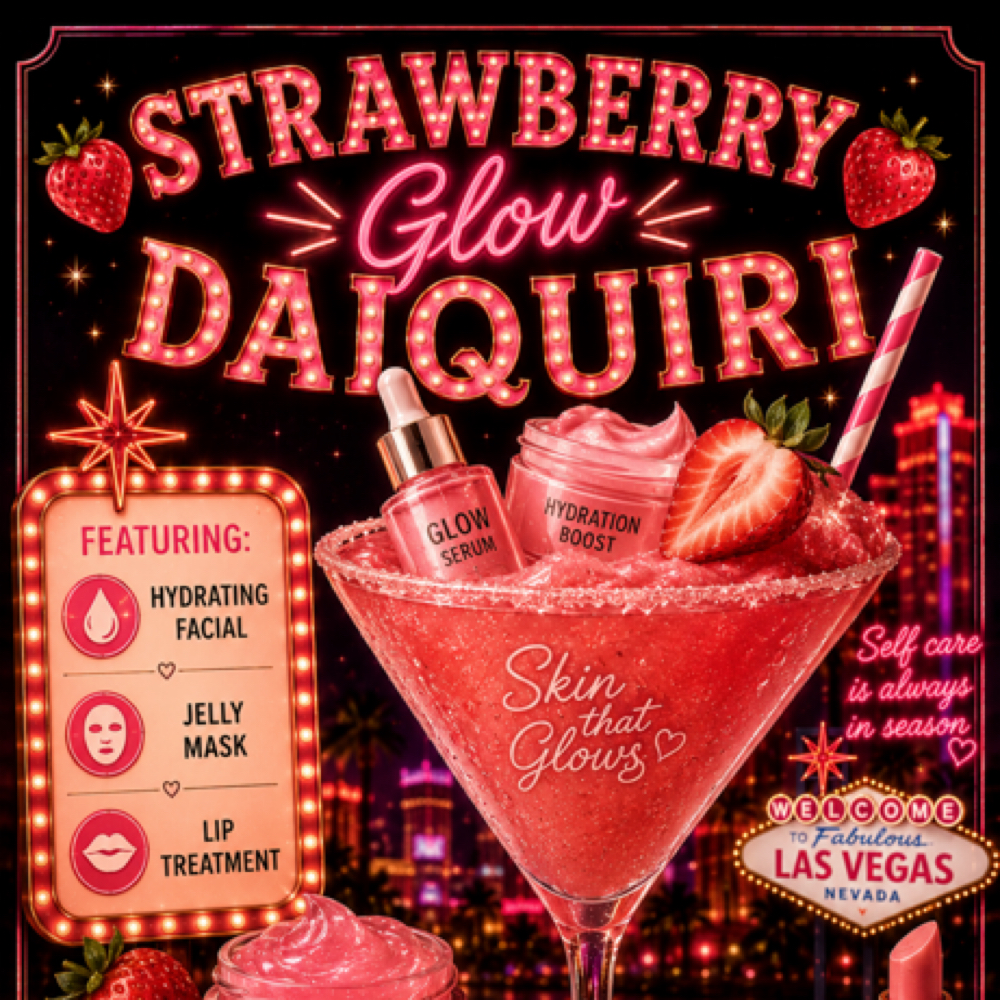 Strawberry Glow Daquiri at Verdadera Beauty in Thornton, CO