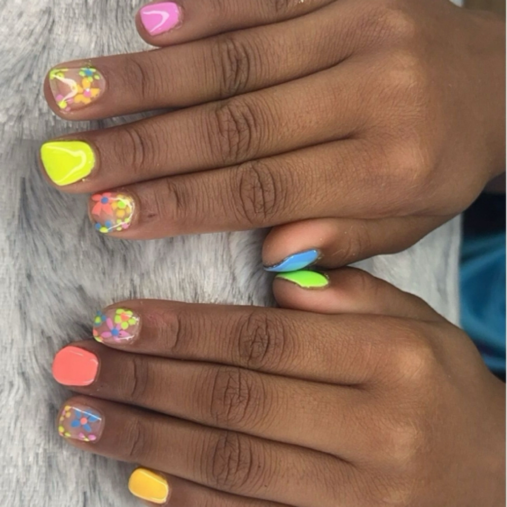 Young Ladies Gel Manicure at Reveal Your Madness in Dalhart, TX