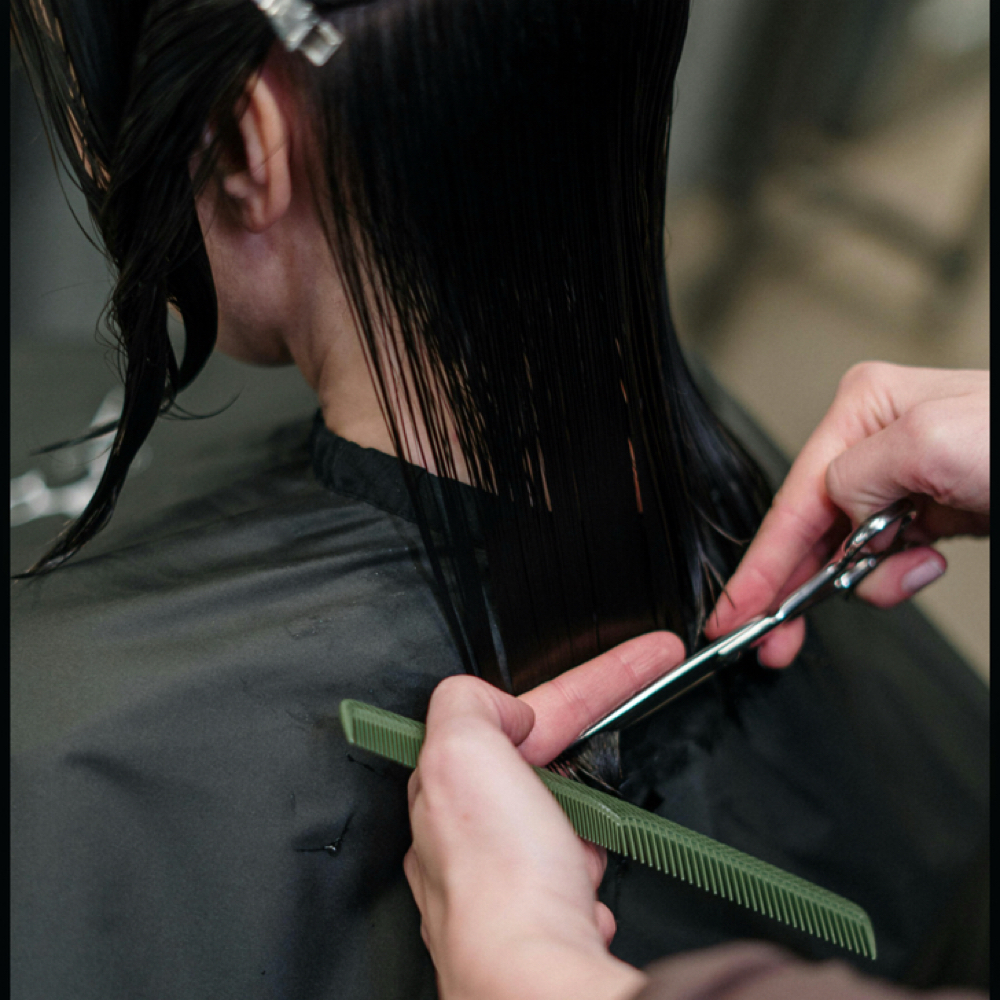 Haircut + Blowout at JR Studio in Dearborn, MI