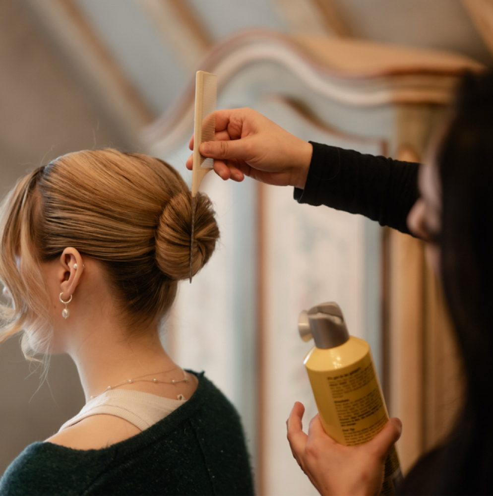 Bridal Hair Trial at Anabely Zehner in Albany, OR