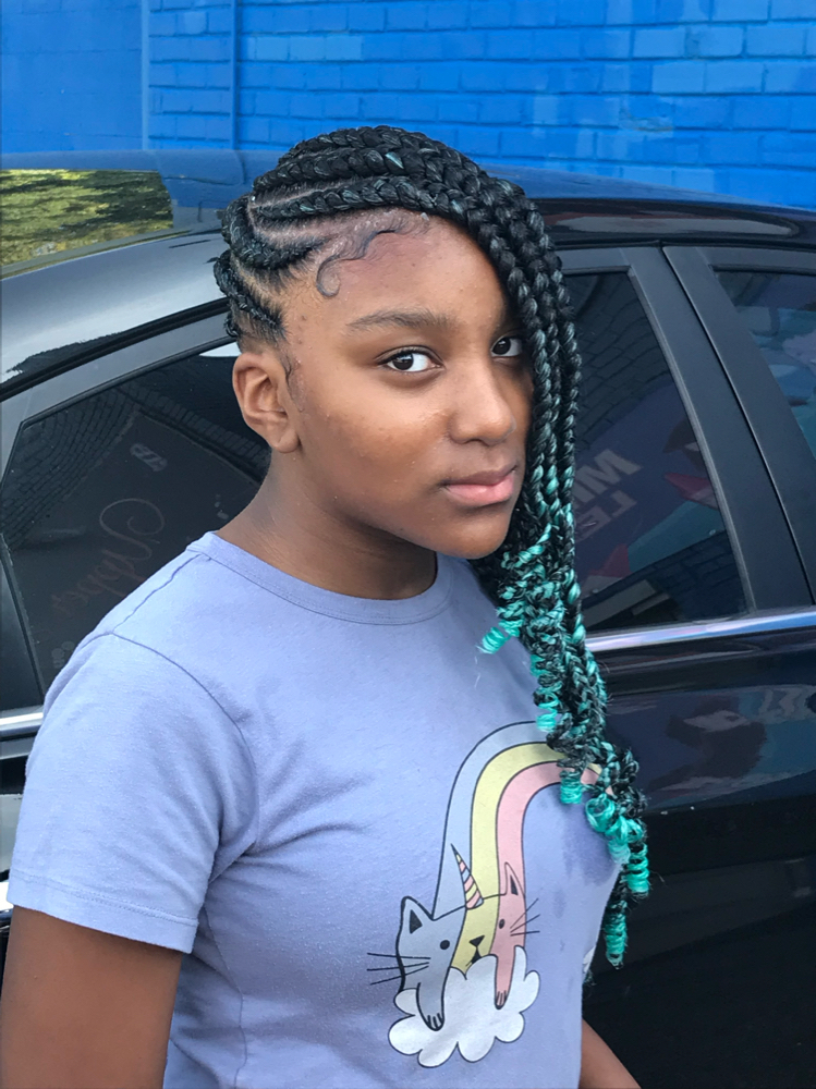 Lemonade Braids (11 & Under)