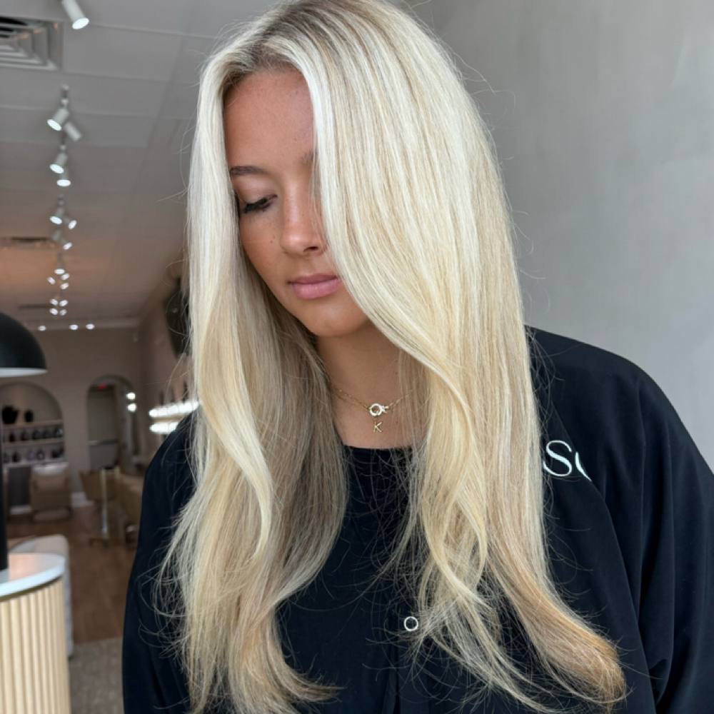 Modern Blonding Face frame at Painted By MB in Spanish Fort, AL