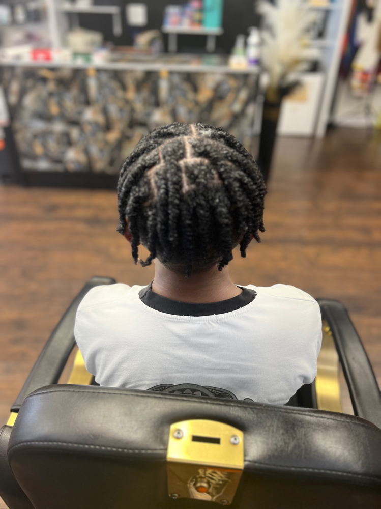 Partial Two Strand Twist (No Weave) at Key Hair Architecture LLC in Aurora, CO