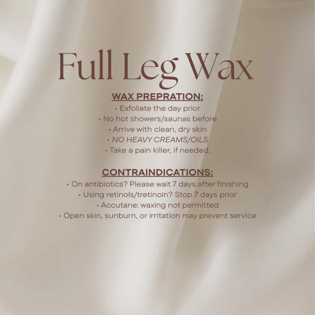 Full Leg Wax
