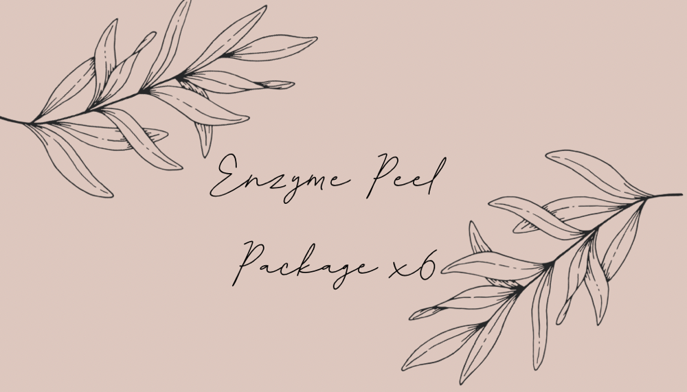 Enzyme Peel Package x 6