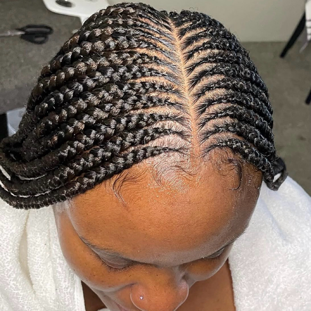 Tribal Braids at Style_and_braids in Tucson, AZ