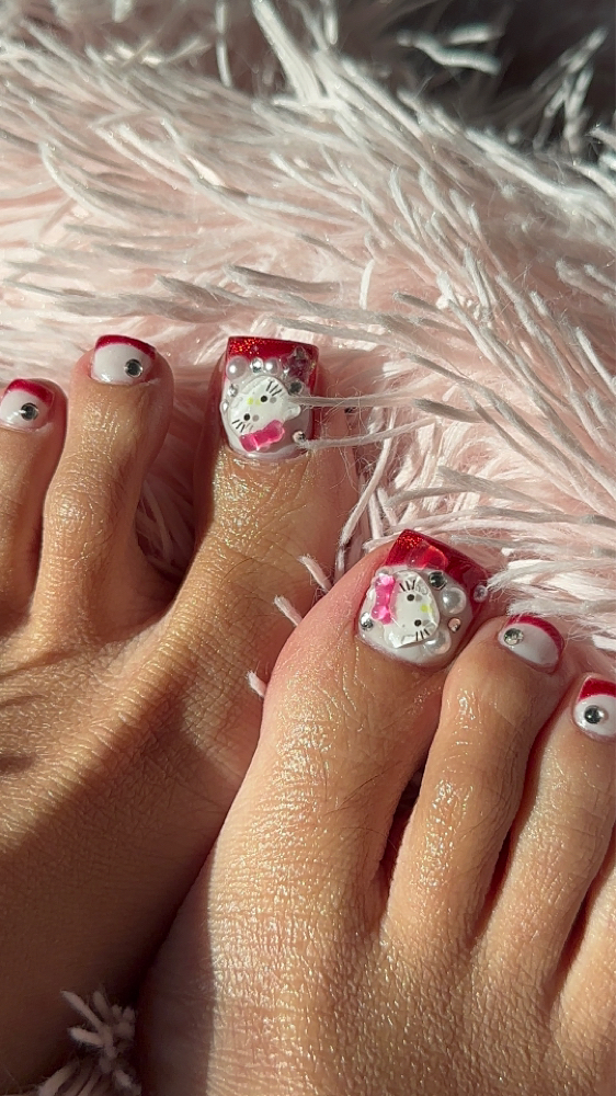 Acrylic Toes Fullset