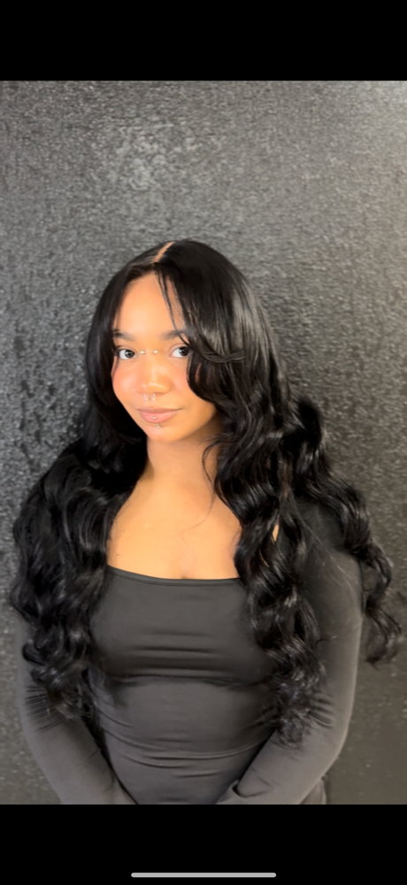 Traditional Sew-In Install at HBL STUDIO in Vero Beach, FL