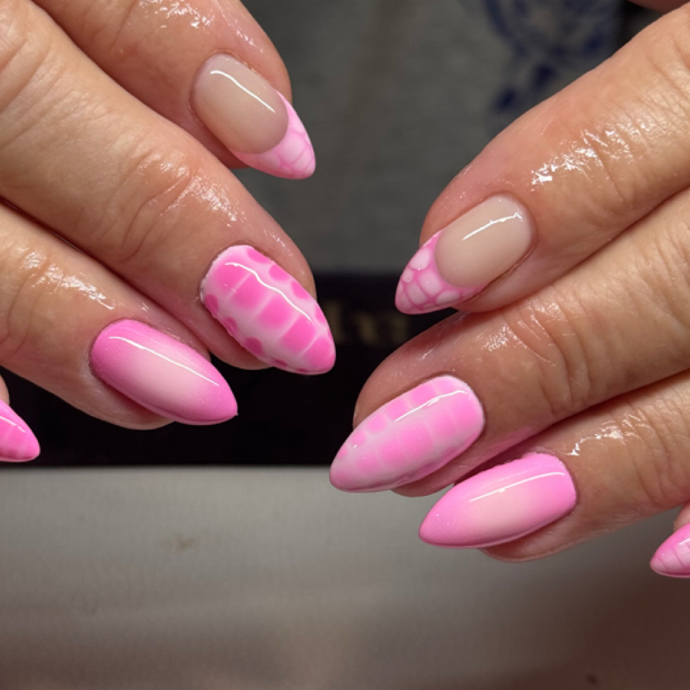 Acrylic Full Set at Nails Done with Paige in Mauston, WI