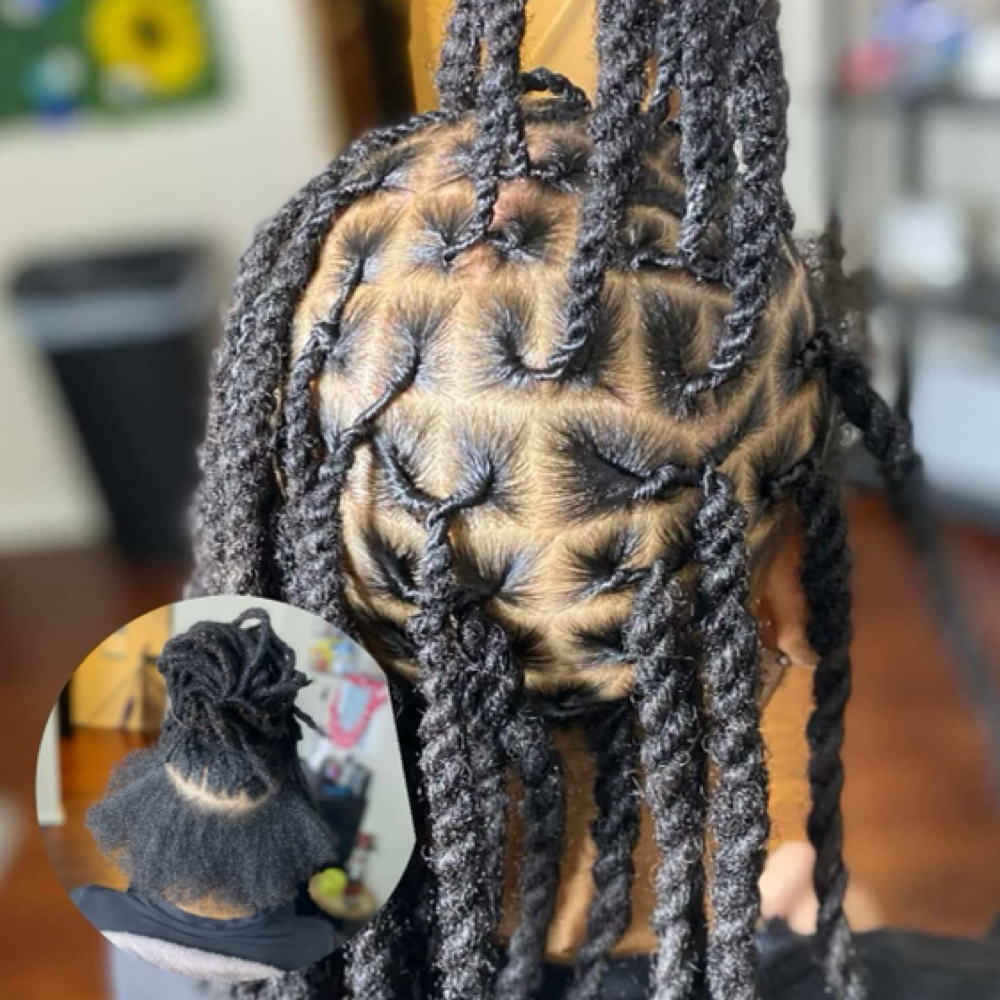 Repairing Loczzz at Loc’d Em Up By Kaee in Mobile, AL