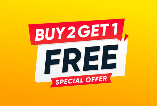 BUY 2 GET 1 FREE