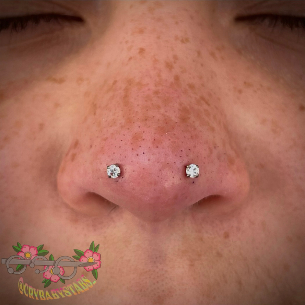 Mantis Piercings at Dark Age Piercings by Sarah in Denton, TX
