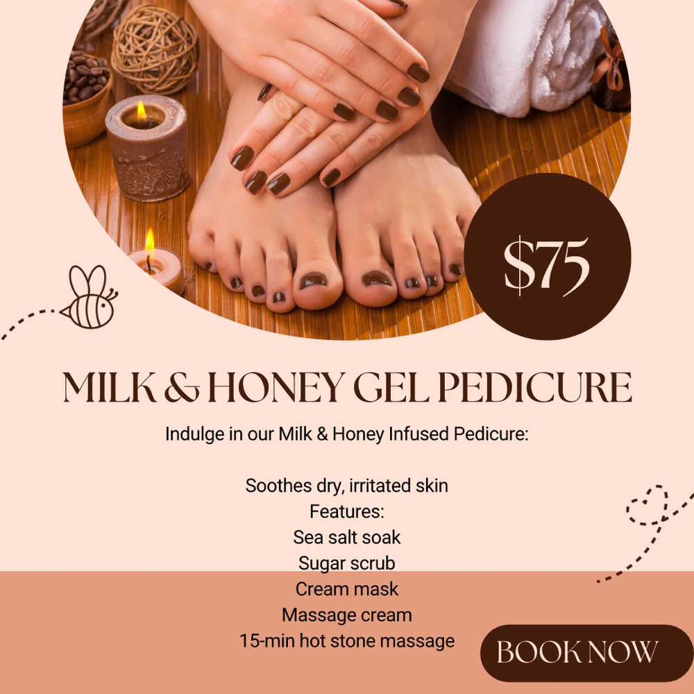 Milk & honey Spa Gel Pedicure