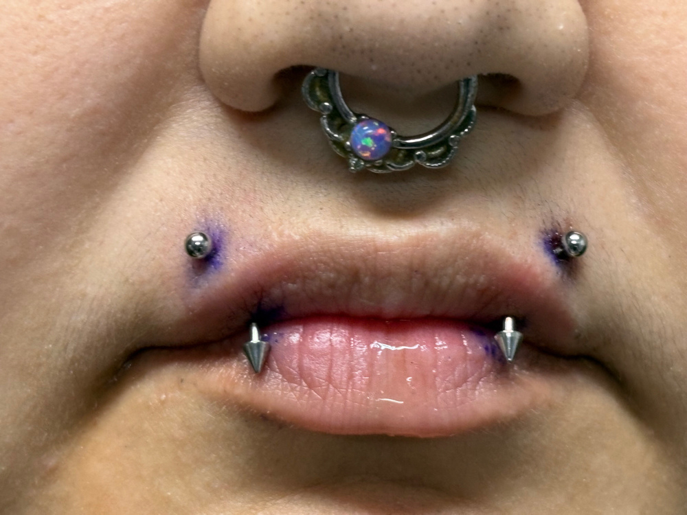 Piercings;Angel Fangs, Industrial