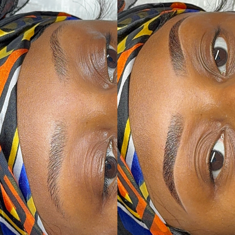 BROW WAX + TRADTIONAL TINT at simply divine in College Station, TX
