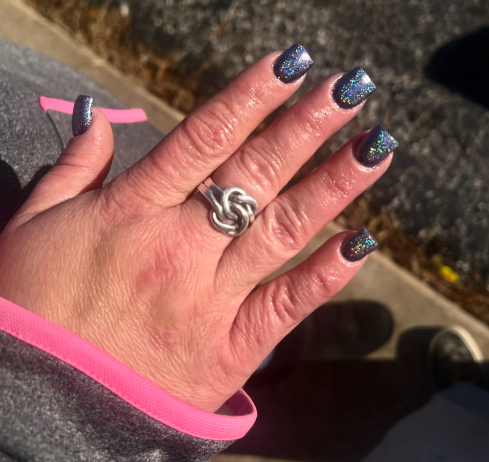 Holographic Nail Art