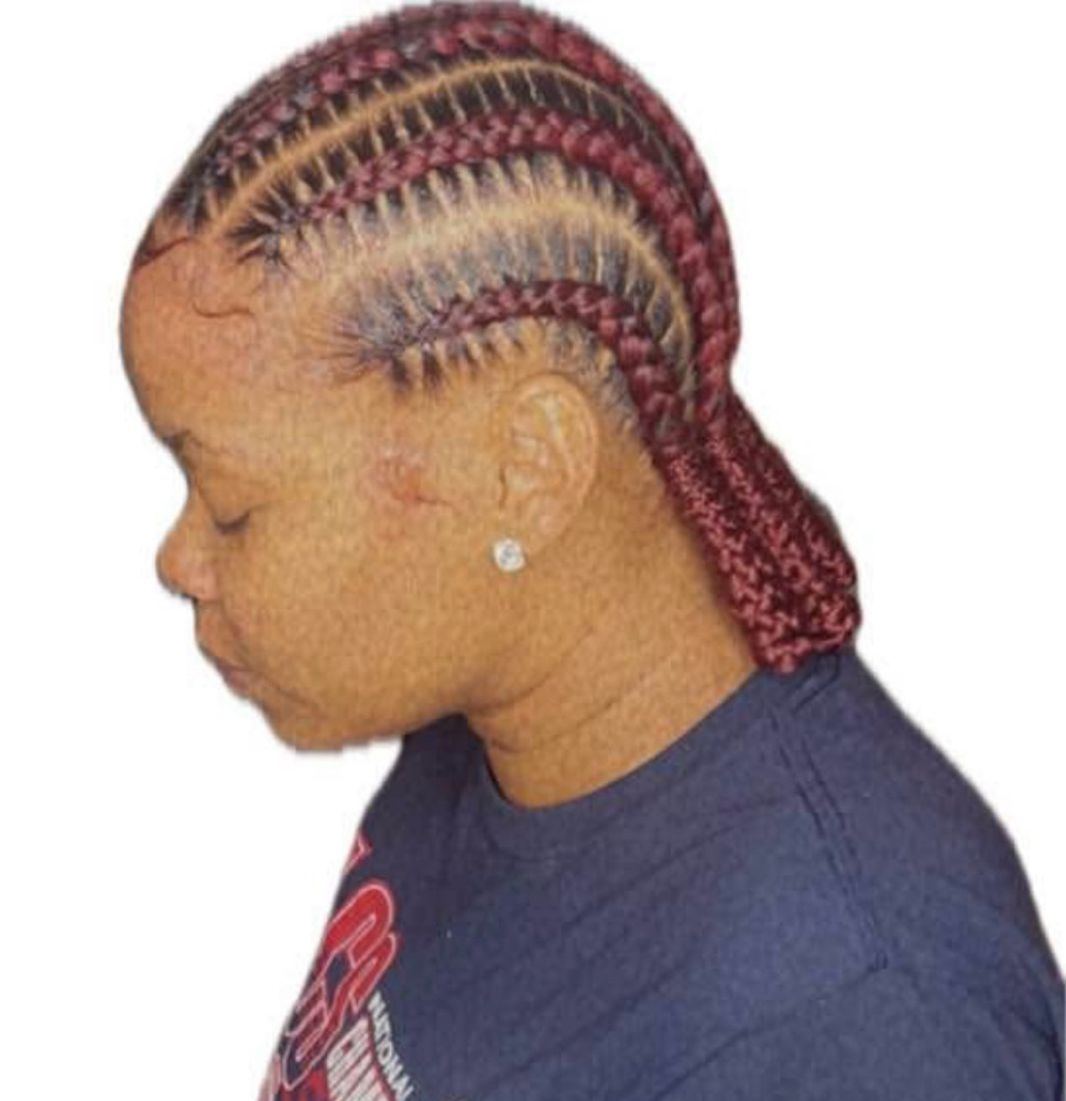 stitch braids 4 to 6 braids