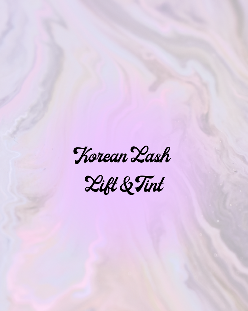 Korean Lash Lift and Tint Bundle