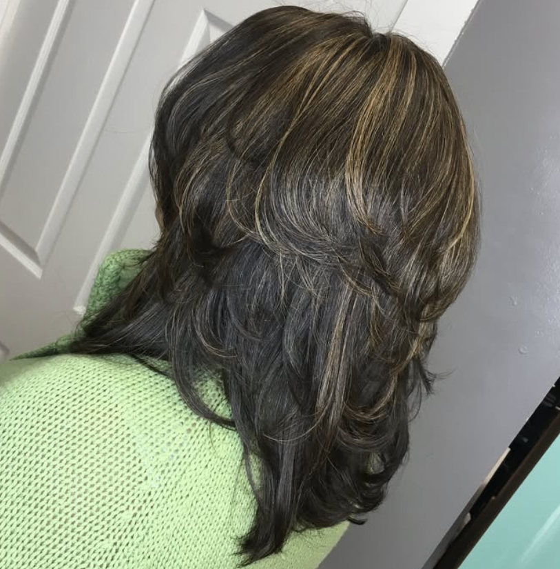 Medium Highlight w/ Blowdry
