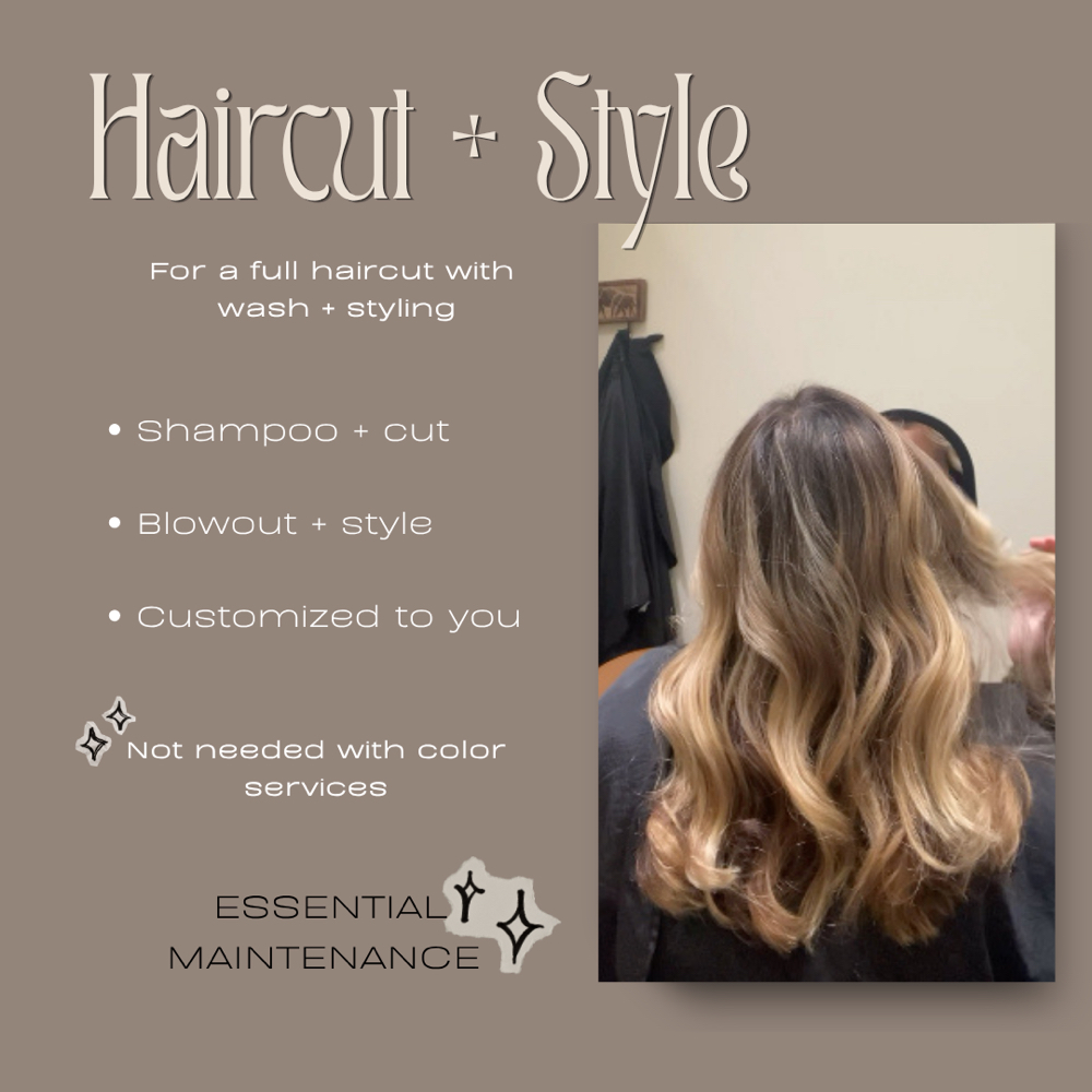 Haircut & Style at Painted Hair Studio Salon in McDonough, GA