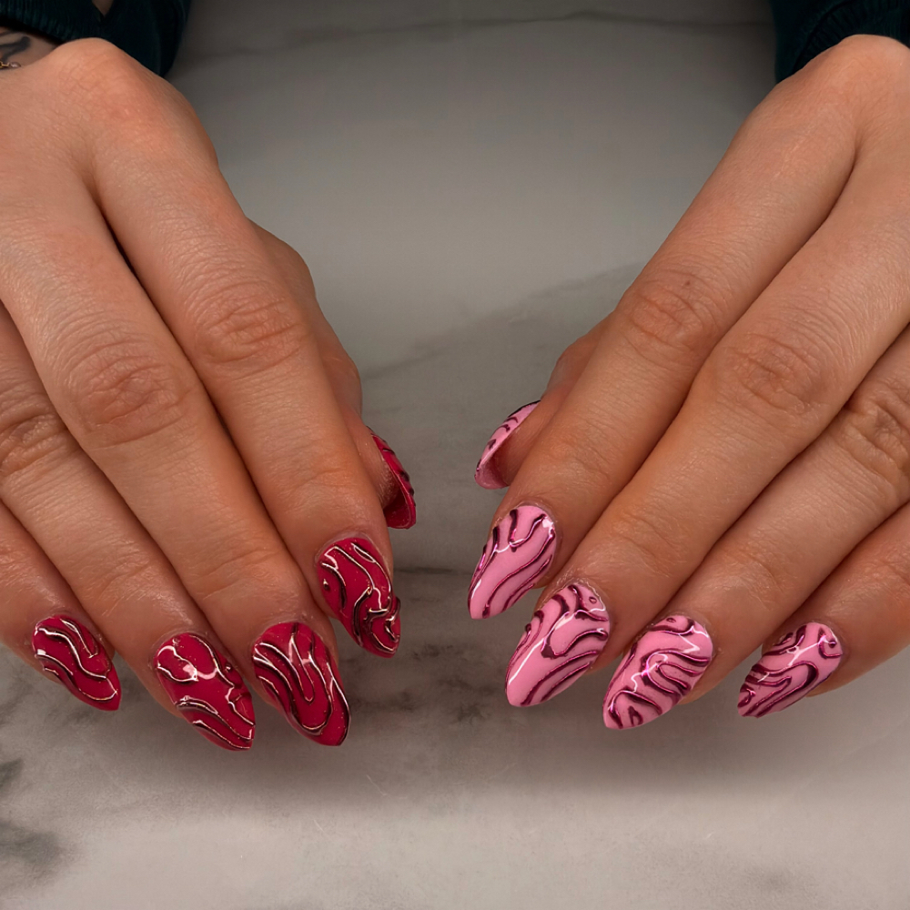 3D Isolated Chrome at jazz does nails in Bellevue, WA