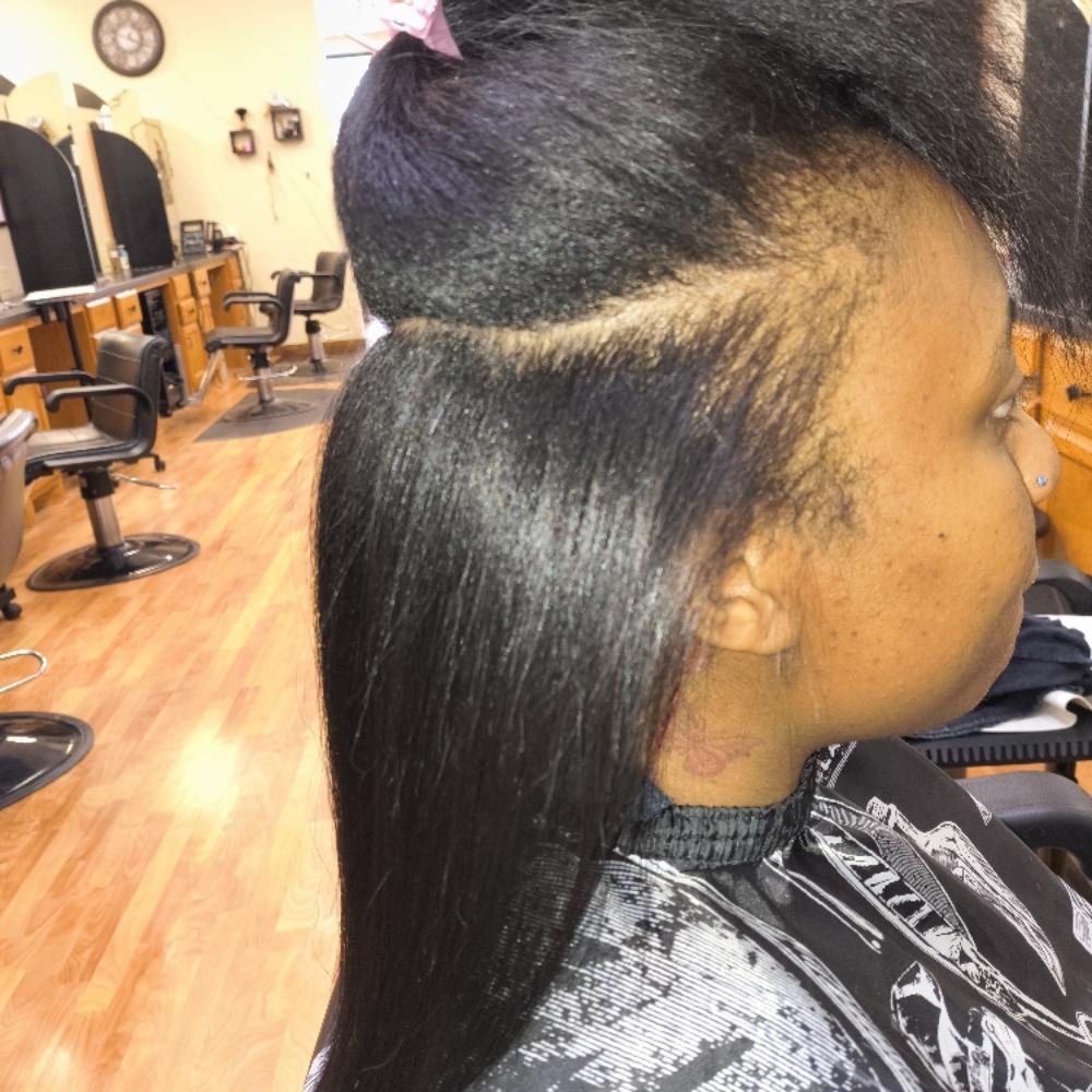 Silk Press at Elegant Disclosure Hair Studio in Blaine, MN