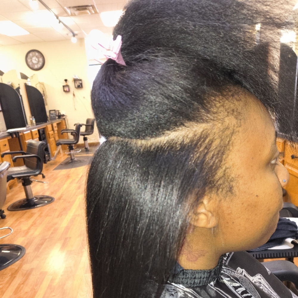 Silk Press at Elegant Disclosure Hair Studio in Blaine, MN