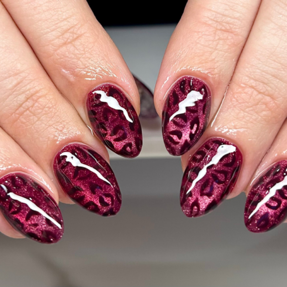 Acrylic Fill with Gel Polish