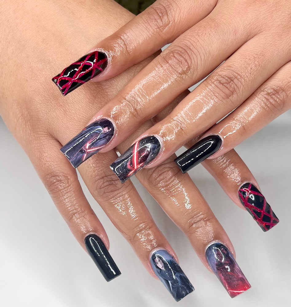Freestyle Full Set (Clear Acrylic)