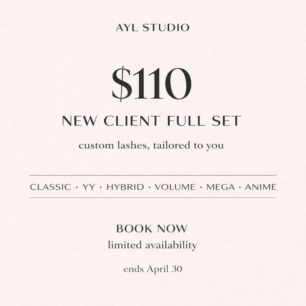 New Client Full Set at AYL Studio in Mahwah, NJ
