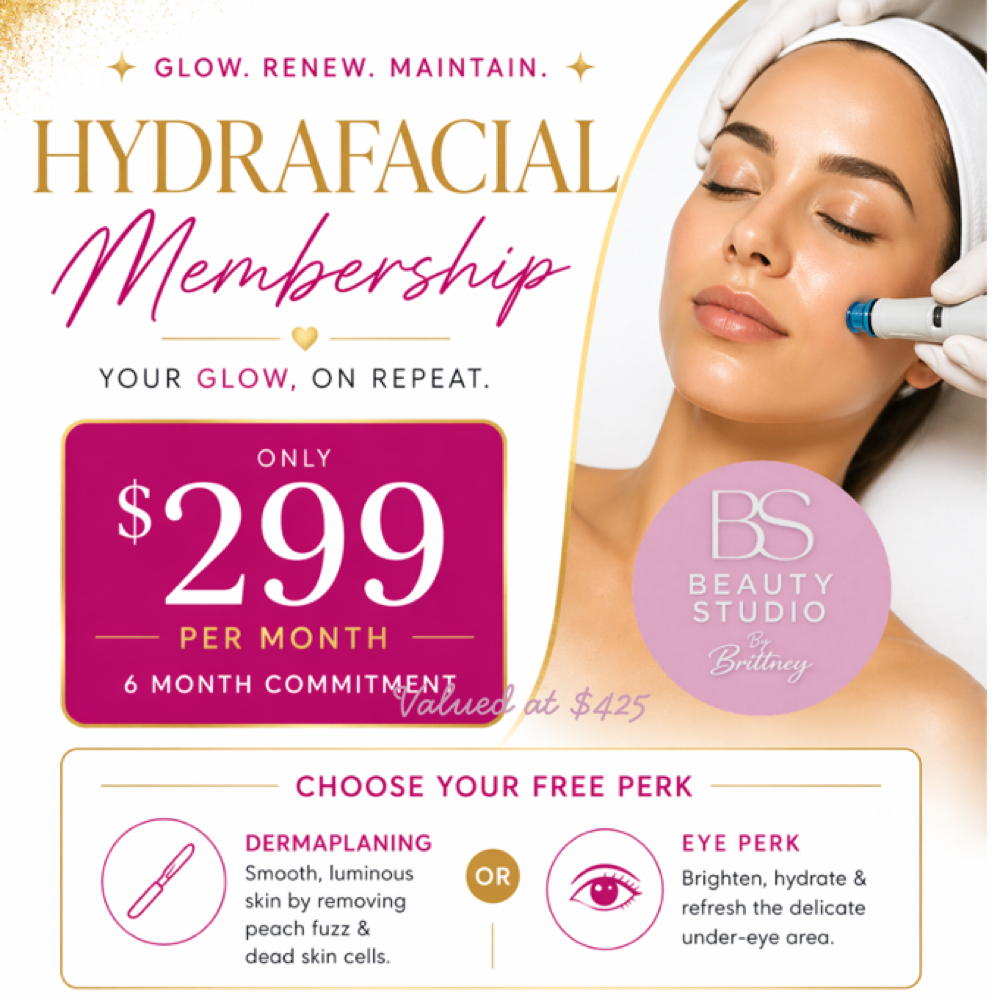 Hydrafacial Membership š¦ (6 mos) at Beauty Studio by Brittney in Frederick, MD
