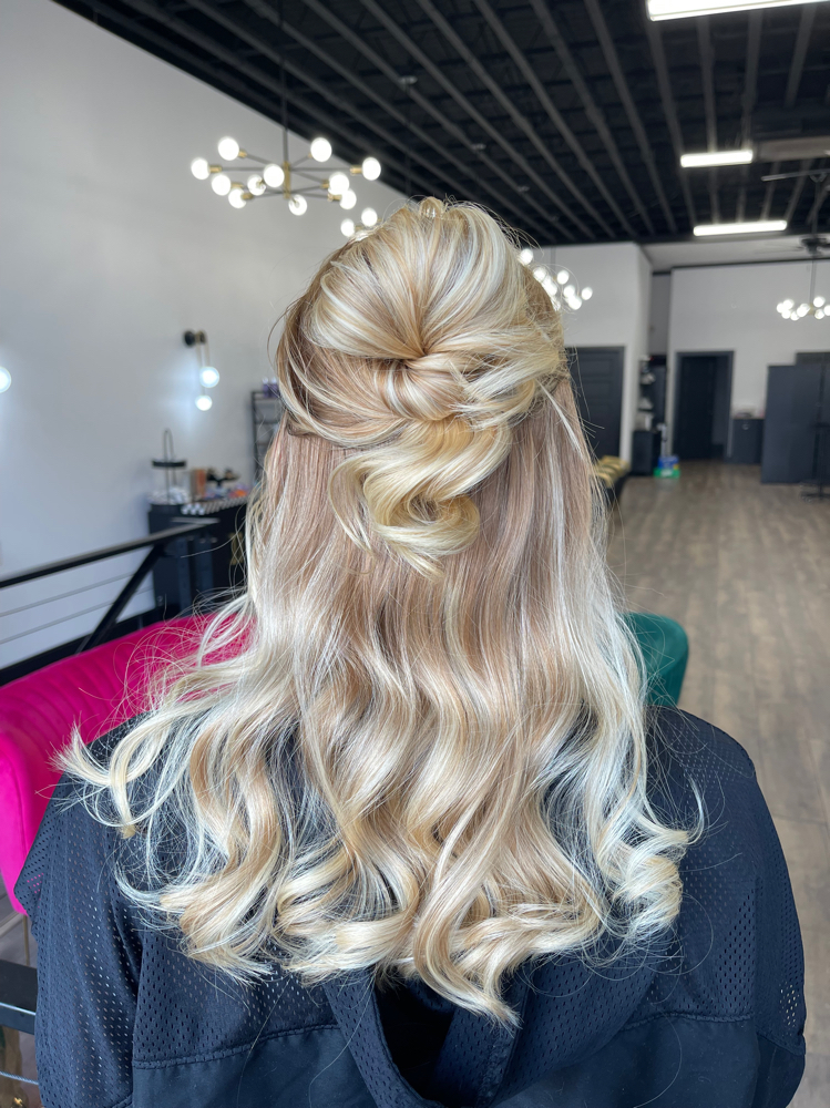 Updo at Katie’s Kreations in Hays, KS