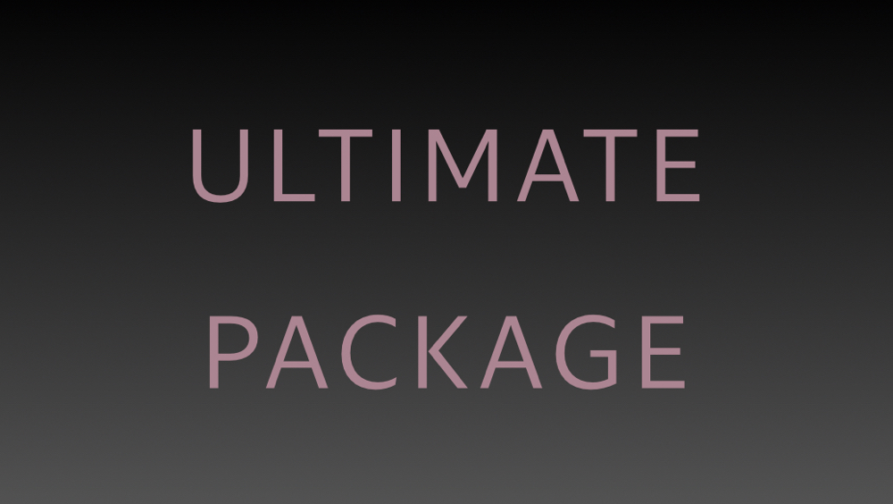 Ultimate Package