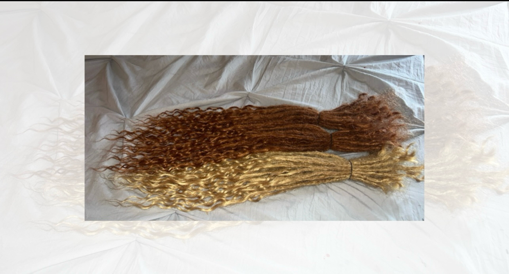 Handmade locs for instant locs
