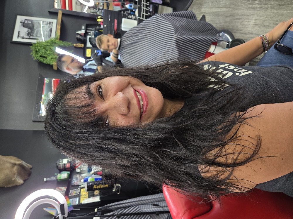 Womens Long Hair Cut