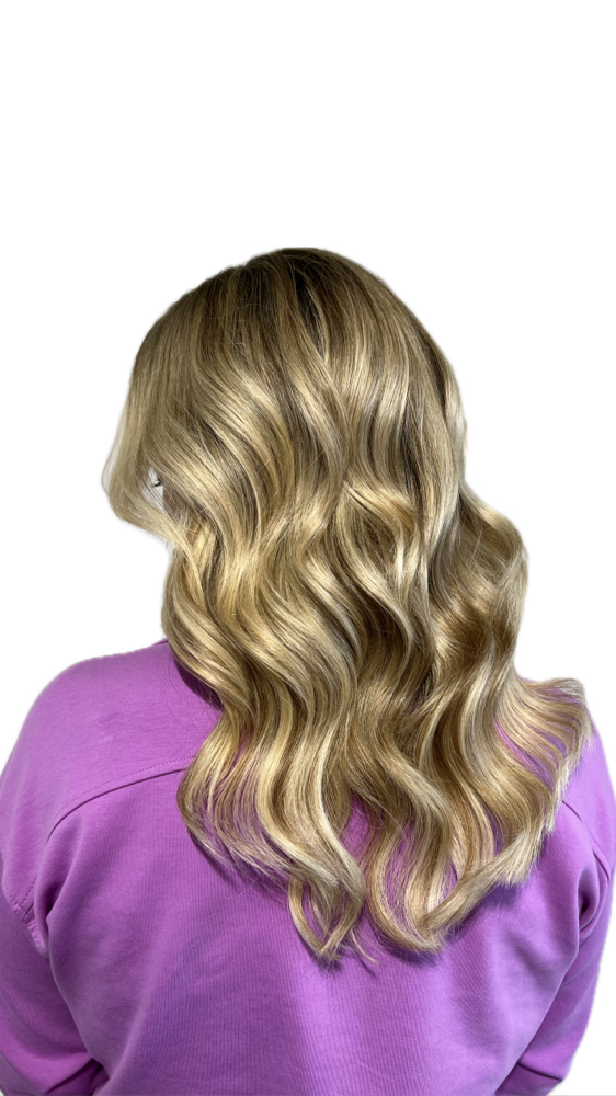 Partial Customizied Blonding