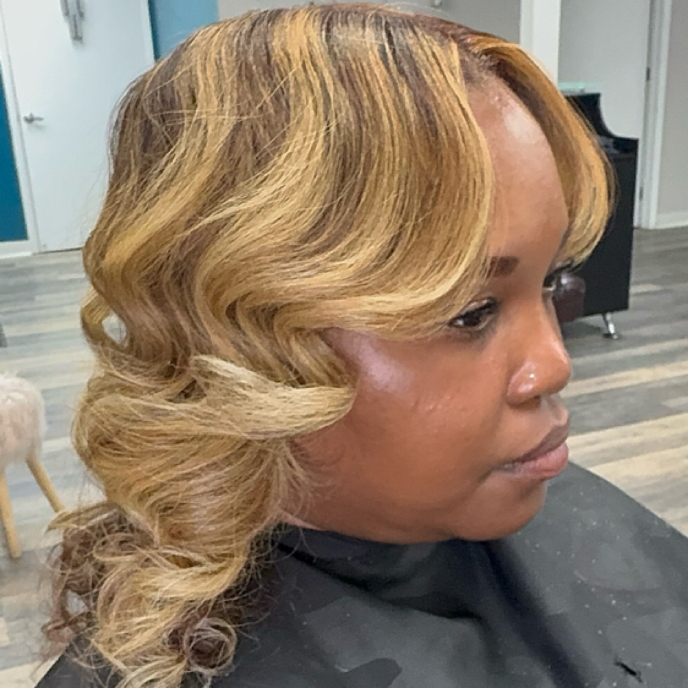 Double Process Color (Style Not Included) at A’Kier Salon in Wayne, MI