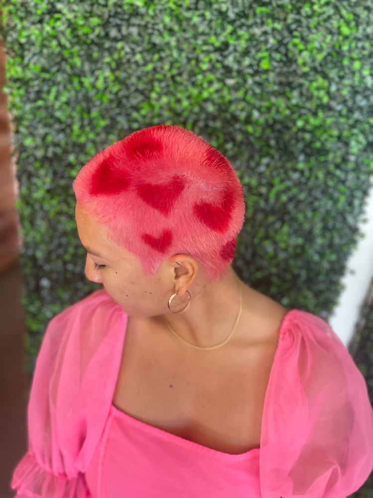 Hair Tattoo/ Color Design