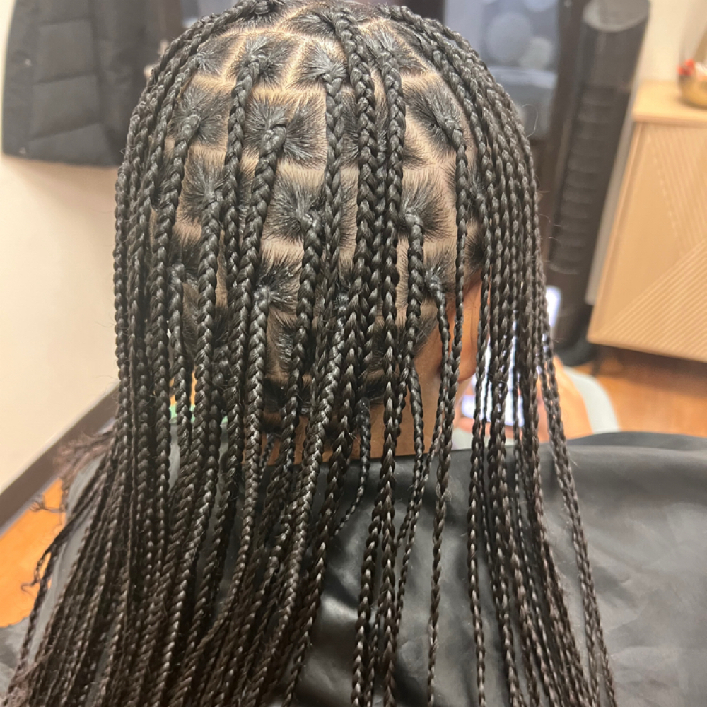 Luxe Mini Braids(Natural Hair Only) at Luxe Coily Co. in Bellevue, WA