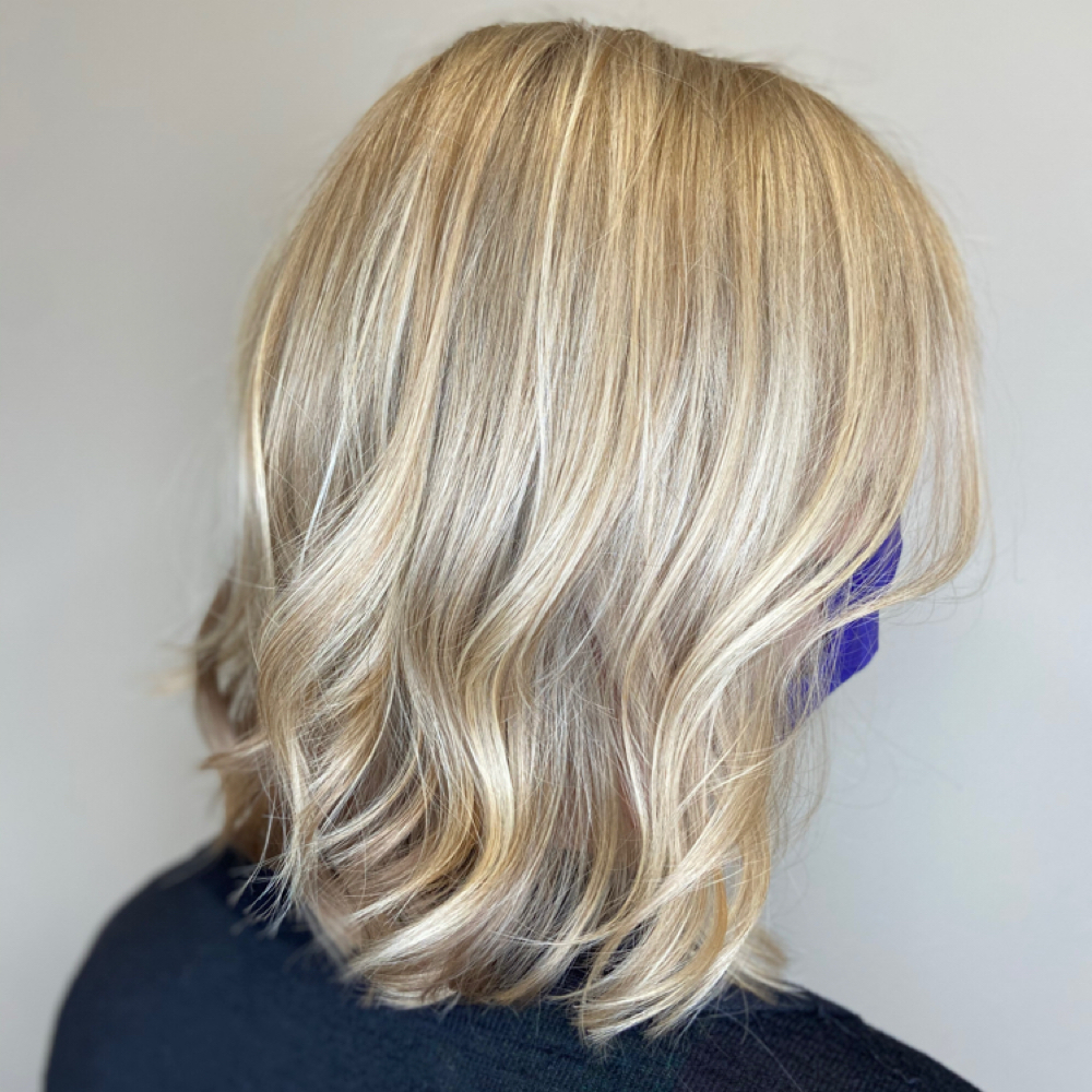Partial Foil + Gloss at Bowl and Brush Hair Studio in Cottage Grove, MN