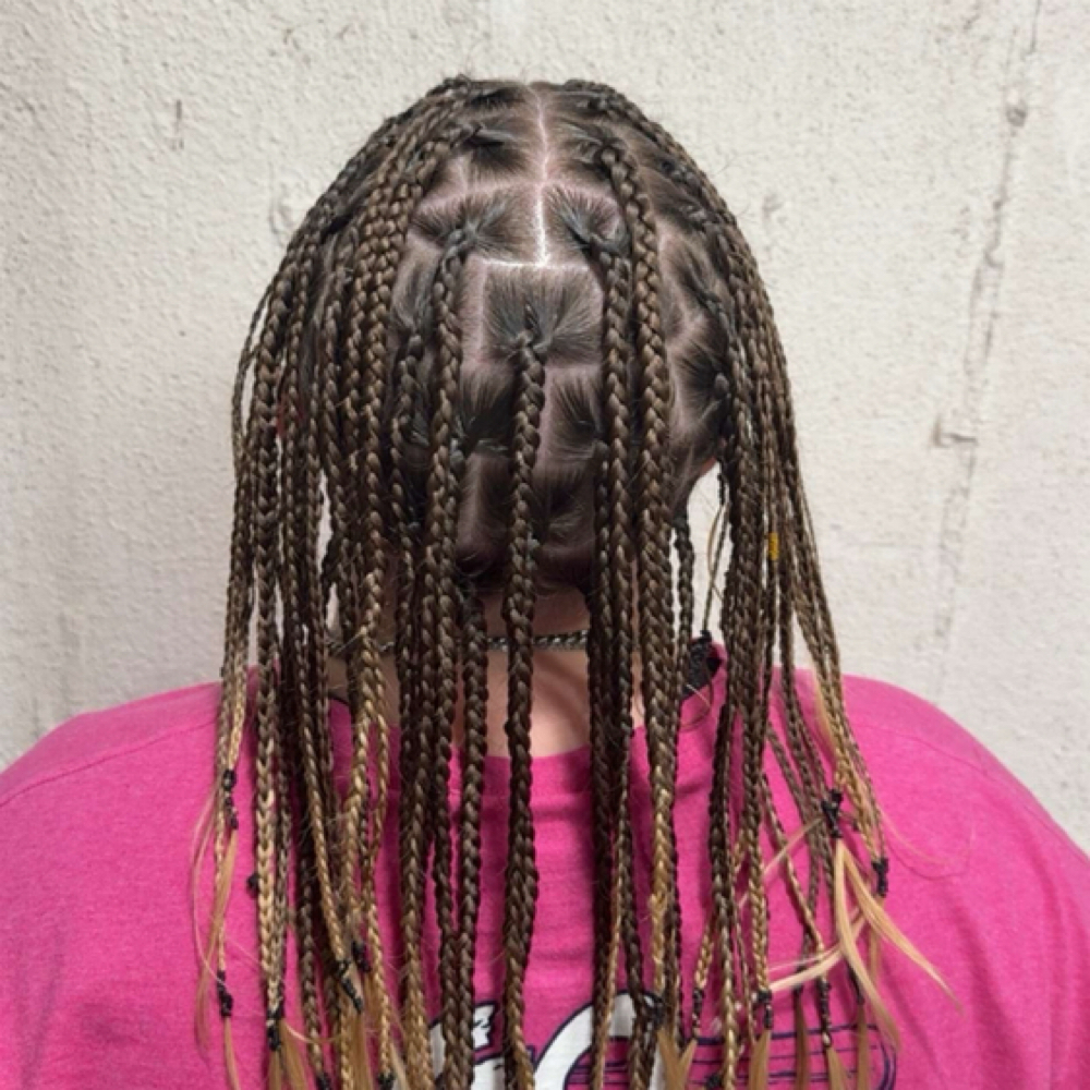 Box Braids (Natural Hair) at Hannah @Glossed in Poplar Bluff, MO
