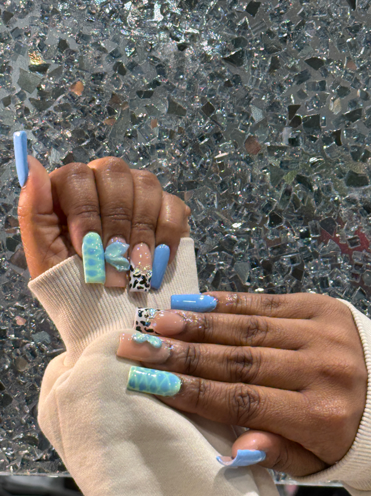 Fullset Acrylic , Gel X