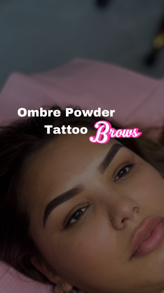 Ombre Tattoo Brows W/touch Up