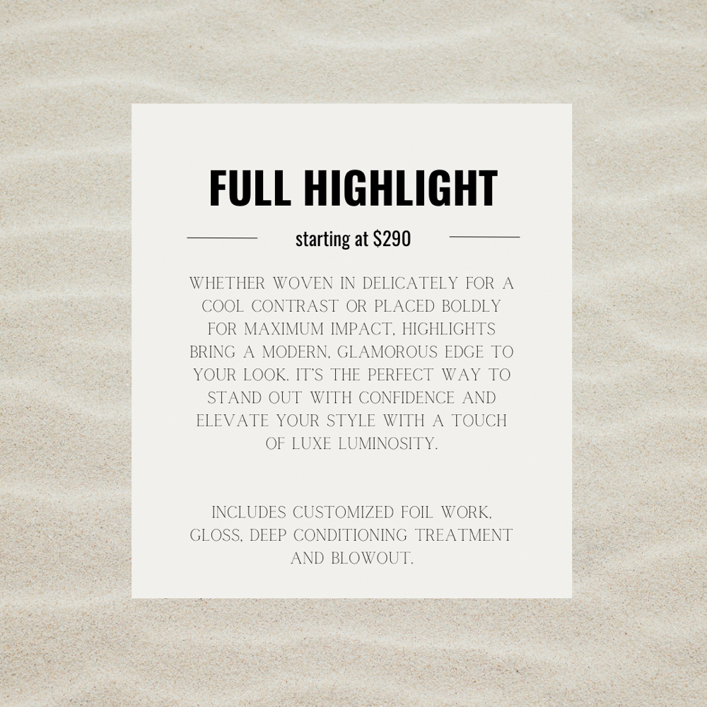 Full Highlight at Newave Hair Lounge in Florida, FL