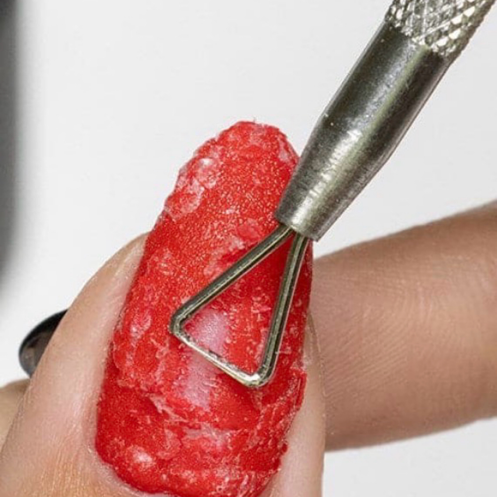 Product removal/soak off at Kind Hands Nail Studio in Lansing, IL