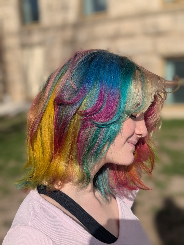 All Over Multi-color Vivid at Gutter Collective in Lawrence, KS